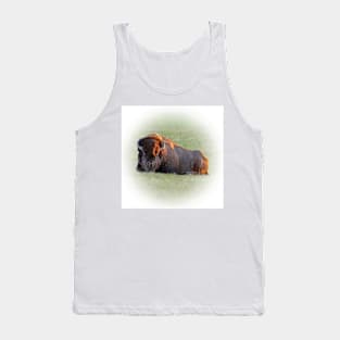 Lying bison Tank Top